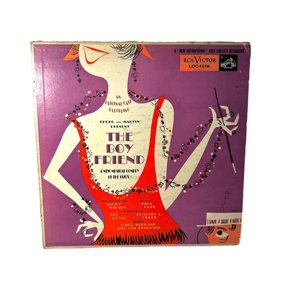 Vinyl Record Feuer and Martin The Boy Friend RCA Victor LOC-1018 1954 Musical - Picture 1 of 9